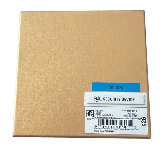 Beautiful Monet Jeweled Tree Gold Tone Compact Dual Mirror. NEW. - Picture 4 of 4